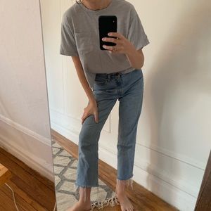Madewell blue tee